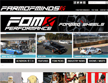 Tablet Screenshot of farmofminds.com